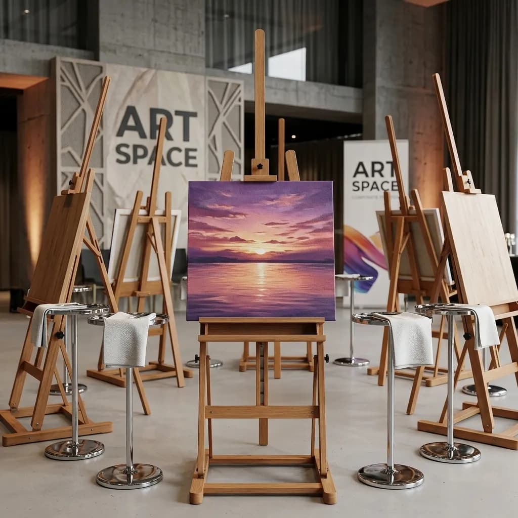 Аренда Мастер-класс Акварель и акрил в Radisson Collection Paradise в Сочи | ART SPACE — фото 1