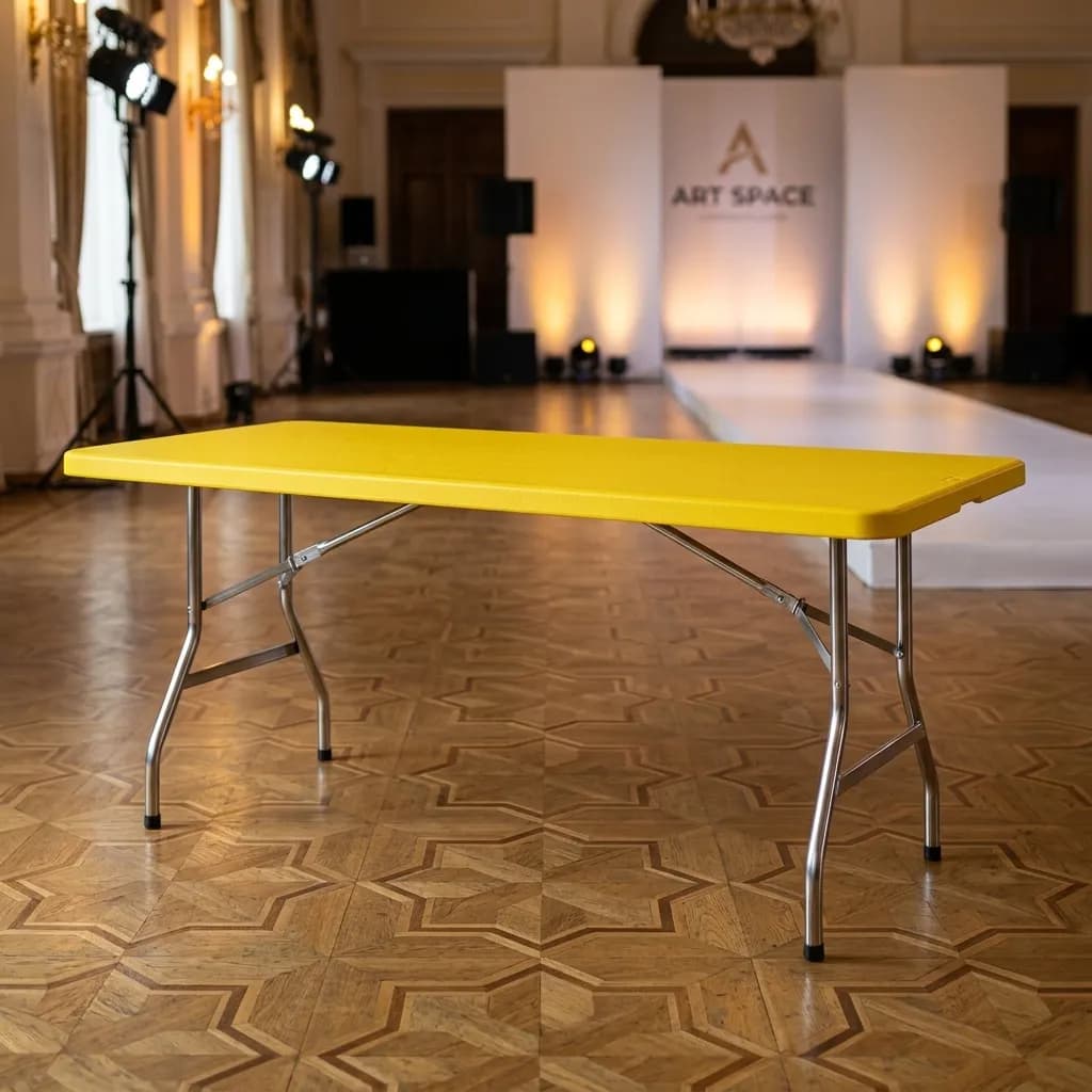 Аренда Стол складной Tesla 150 см для событий в ресторане Sanremo в Сочи | ART SPACE — фото 1