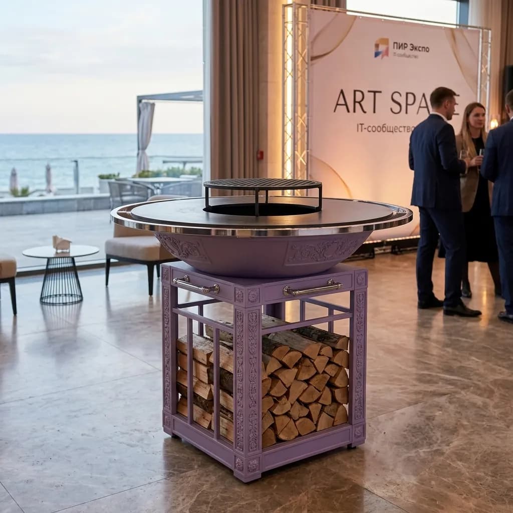 Аренда Гриль очаг для событий в пляжном комплексе VinoGrad в Сочи | ART SPACE