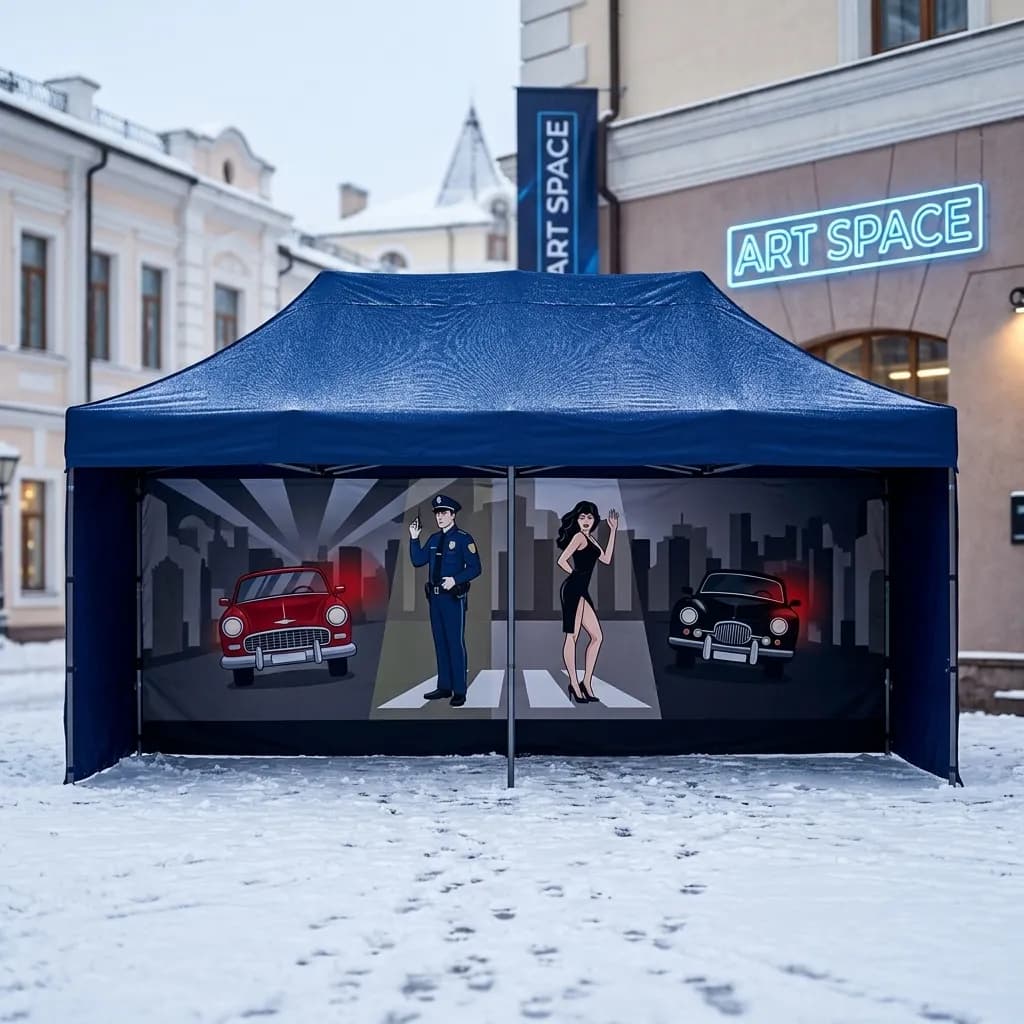 Аренда Тент палатка Чикаго 5х2,5 для событий в МФК Горный в Сочи | ART SPACE