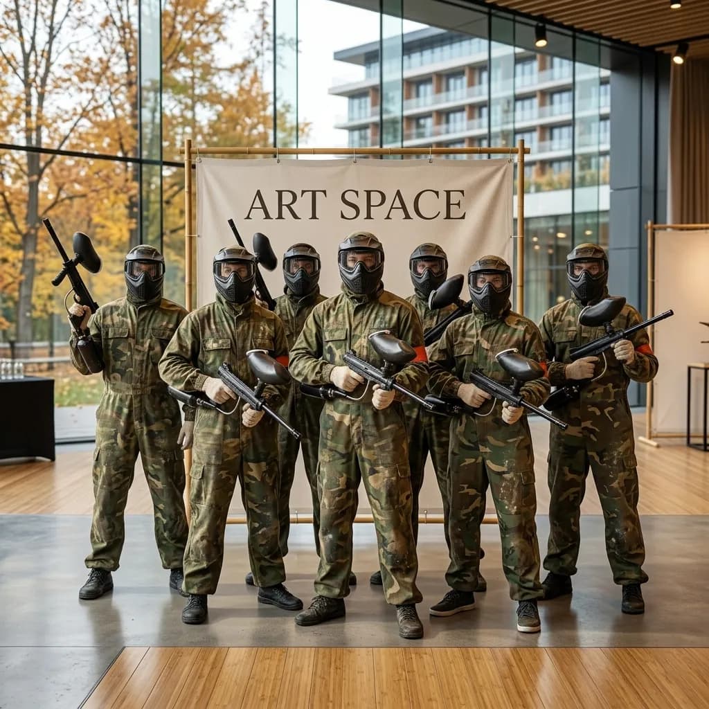 Аренда Пейнтбол для событий в Маринс Парк Отеле в Сочи | ART SPACE