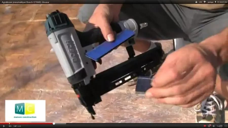 Степлер строительный Bosch GTK 40