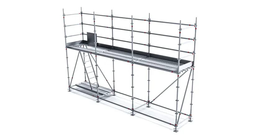 Фасадные леса клиночные 8×4 м