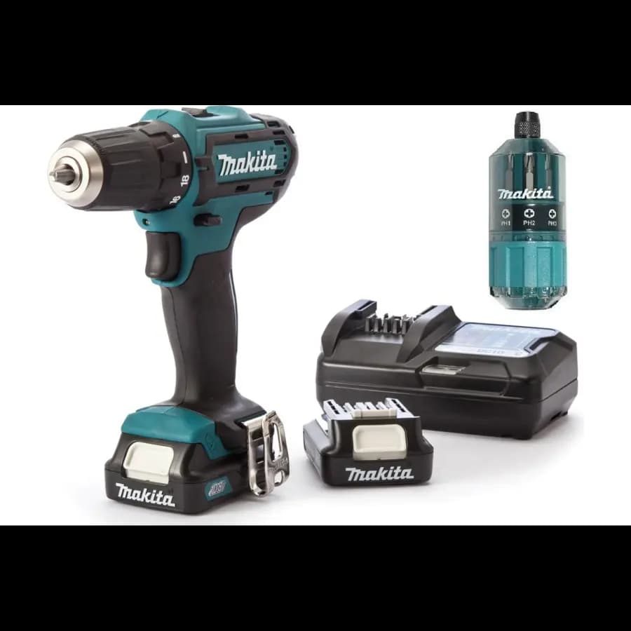 Дрель-шуруповёрт Makita DF333DWYE 12В