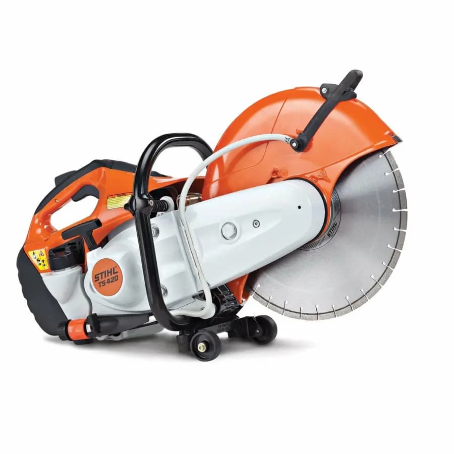 Бензорез Stihl TS 420 с диском 350 мм